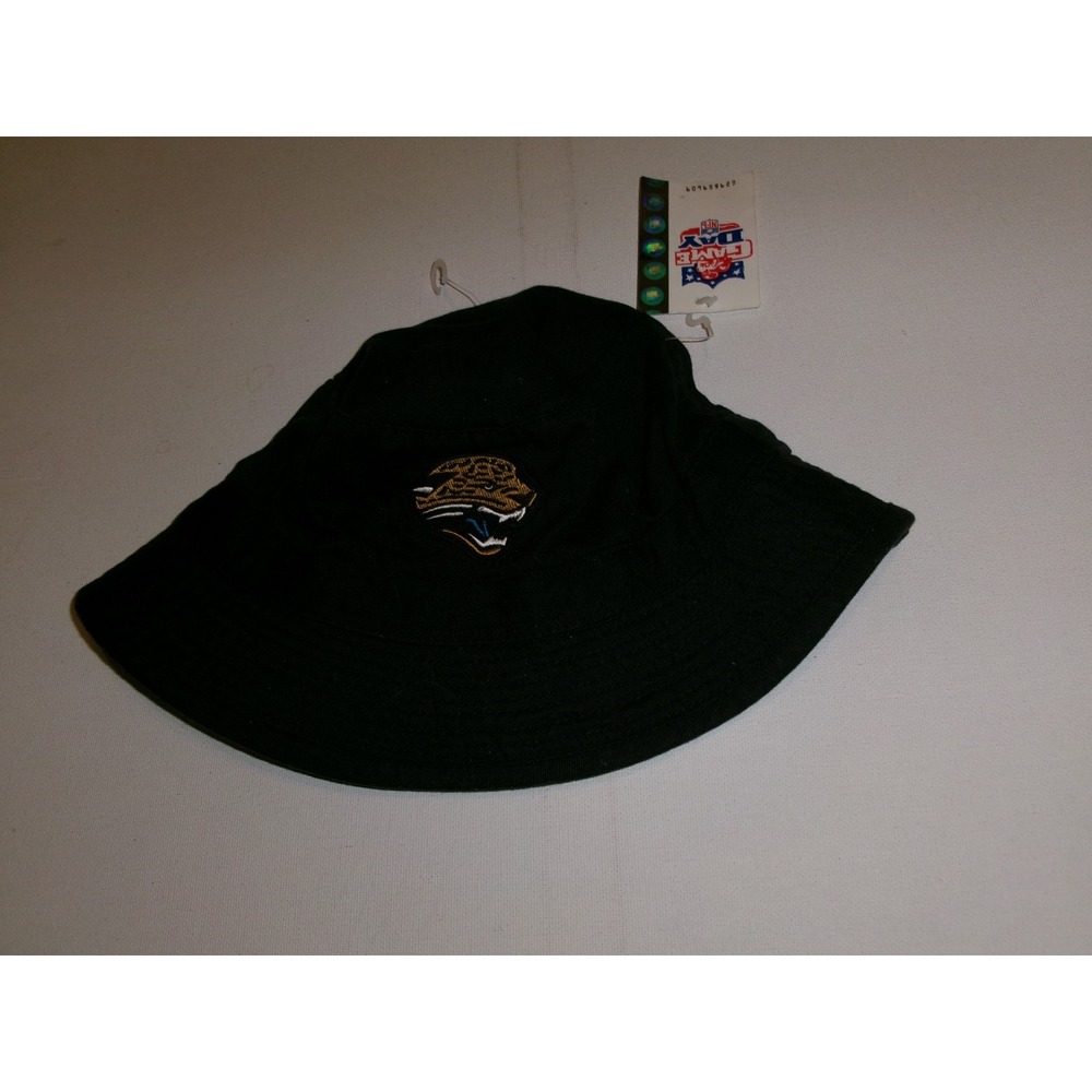 JACKSONVILLE JAGUARS FLOPPY BUCKET BEACH GOLF HAT CAP VINTAGE DEADSTOCK U5